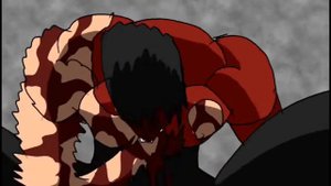 Металлическая Бита против Сладкой Маски / OnePunchMan