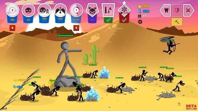 AI Battle 2 | Vs Toxic Terror | Stick War 3 смотреть онлайн