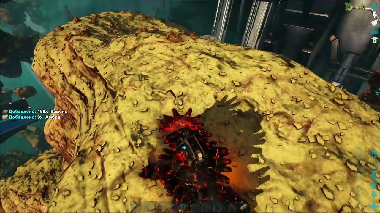 ARK: Survival Evolved - Genesis: Part 2 Magmasaur(Магмазавр)  с привязкой фарм Амба + Мутагель