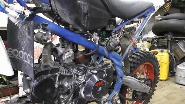 Реанимируем питбайк. смотреть онлайн