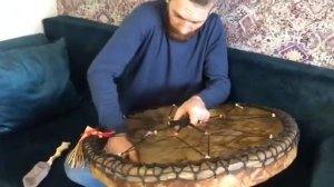Уход за шаманским бубном
