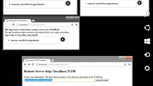 Browser Alerts using SignalR смотреть онлайн