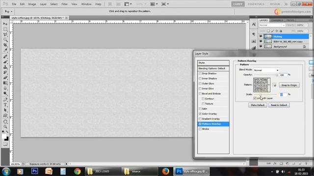 Quick Glass Etching Illustration Photoshop смотреть онлайн