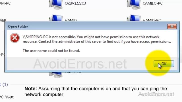 Solved: You might not have permission to use this network resource смотреть онлайн