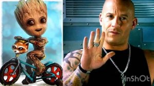 Вин Дизель подарил голос и мимику персонажу Грут из Стражи Галактики