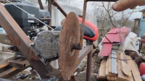 Пилорама за .... тис.грн своїми руками !!! Розміри пилорами .