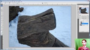 Photoshop CS3: Quick selection tool, Extracting object