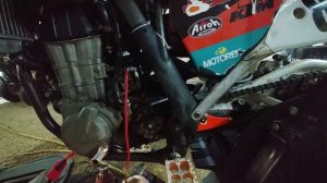 ktm sxf 450 не раскручивает стартер