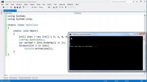 C# Array Static Methods