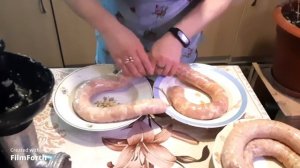 Колбаса жареная и горячего копчения