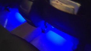 Подсветочка в ногах kia optima