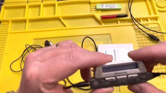 Panasonic SJ-MJ88 Portable Mini Disc Player @Mymatevince @Techmoan
