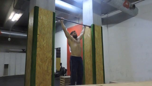 26 хороших подтягиваний широким хватом при весе ~100 кг смотреть онлайн