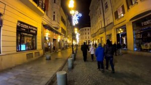 Острава. Walking around Ostrava. Ostrava City Center in the evening 2. ORANGE ua