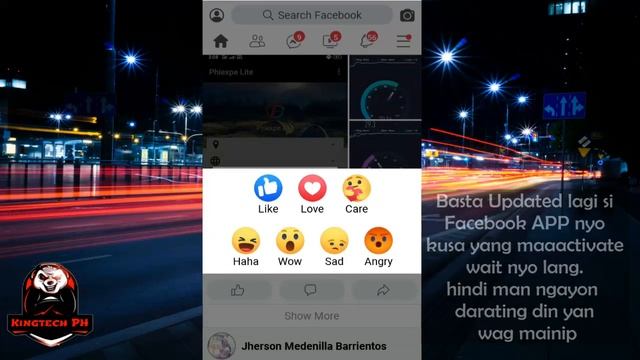 Facebook Care React Meron din sa Fb Lite смотреть онлайн