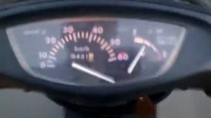 Разгон от 0 до 80 КМ/Ч , HONDA DIO 34
