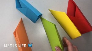 Органайзер из бумаги своими руками. DIY paper organizer. #своимируками #Life is life #origami