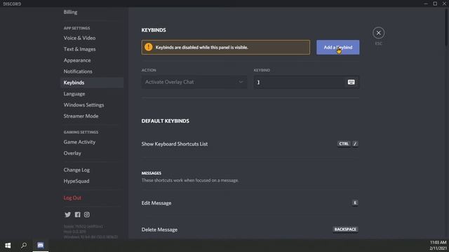 Как убрать ошибку подключение ртс в дискорде How To: Create Keybinds in Discord - смотреть видео онлайн от "Питоновская эволю