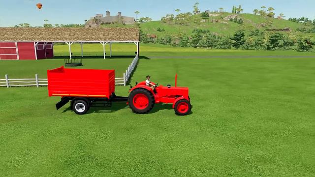 TRANSPORTING HANOMAG MINI TRACTORS WITH MERCEDES TRUCKS - Farming Simulator 22 смотреть онлайн
