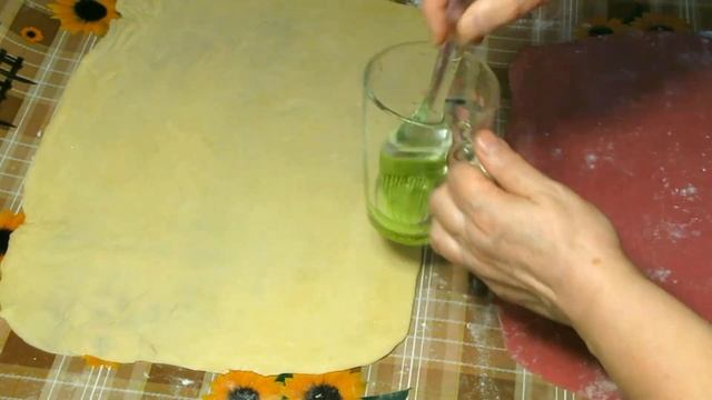 Цветные вареники с натуральным красителем (любая начинка) / Colored dumplings with natural dye