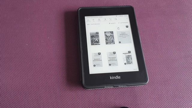 Обзор Amazon kindle paperwhite 2018 и конвертора FreeLib