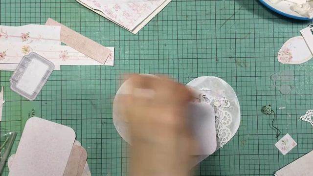 Мини мастер класс "Альбом в форме сердца" смотреть онлайн