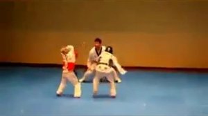 Прикол два каратиста танцуют:)