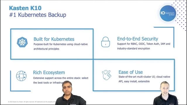 Why Choose Kasten and Cloudian for Day 2 Kubernetes Data Management