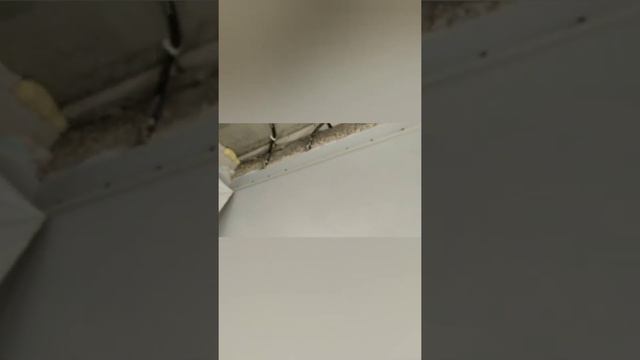 монтировали натяжной потолок пробили провод что делать. смотреть онлайн