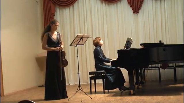 Бах Соната для скрипки и клавира Nо.6 BWV 1019 соль мажор смотреть онлайн