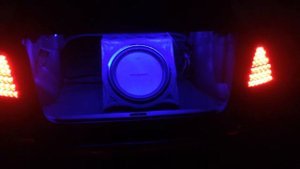 RBG Led подсветка багажника хендай акцент