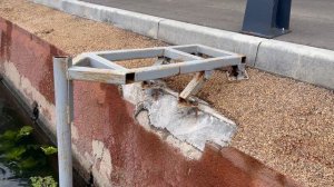 Как крепить понтонный причал к берегу реки с изменением уровня воды