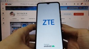 ZTE Blade A51 Hard reset android 11 Как удалить пароль, пин код, графический ключ