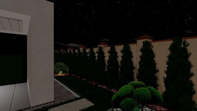 Ландшафтный дизайн. Минимализм. Вариант 2. Освещение смотреть онлайн