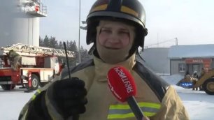 Пожарно-тактические учения на АЗС в г. Алдан