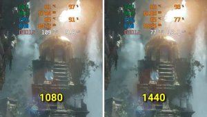 RTX 2060 Super 1080p vs 1440p Comparison | Rise of Tomb Raider