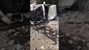 Новый Гелендваген разбил