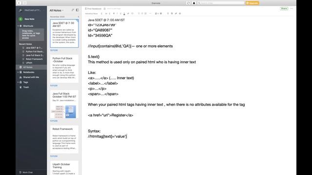 Part 10 | text() method  in xpath | How to use text() method in xpath |