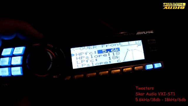 Обзор фронта Lada Kalina NA PNEVME/SUNDOWN AUDIO смотреть онлайн