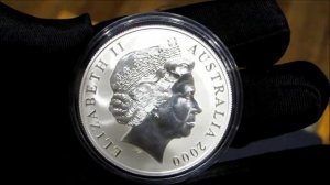 1 доллар Австралии 2000 года. Кенгуру.