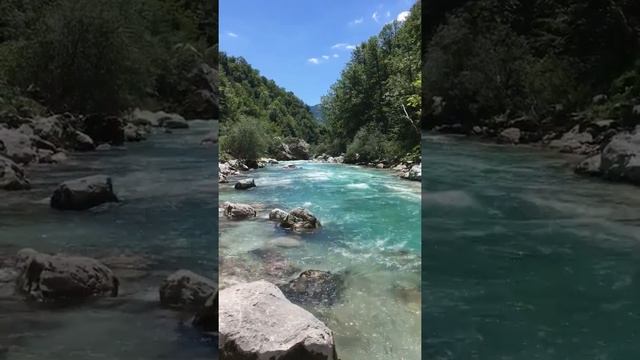 Soča River, Kobarid, Slovenia