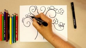 Как нарисовать "ЧУДО ДЕРЕВО" ? * Урок ИЗО