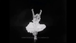 Анна Павлова - Умирающий лебедь DAIN 60fps