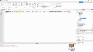 Урок 1.8 Изменение цвета объекта - #Программирование Роблокс для детей от 9 лет