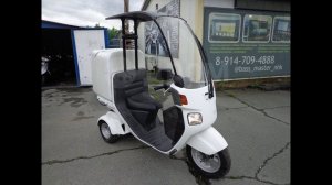 Honda Gyro Canopy-2 TA-03 с четырехтактным двигателем.