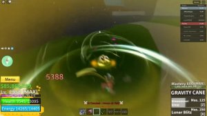 『Gravity + Gravity Cane + Angel V4』"The power of gravity radiates throughout my body!" (Blox Fruits