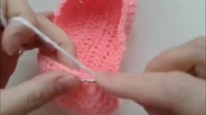 Детские тапочки крючком