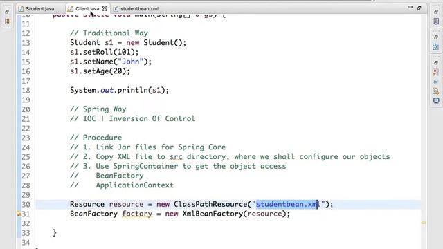 Spring Core смотреть онлайн