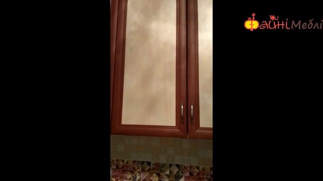 Кухня Контур Яблоня тёмная/Дуб молочный | Фабрика Гарант | видео-отзыв клиента смотреть онлайн