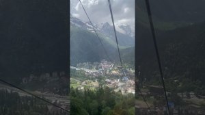 Домбай. Канатная дорога. Подъём на 1 уровне. 12.06.2023 г. 14-00
